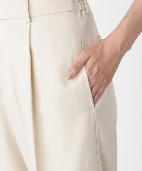 PROPORTION BODY DRESSING（プロポーションボディドレッシング）の「ベーシックワイドパンツ / 1215230700（その他パンツ・レディース・オフホワイト/ブラウン・MEDIUM/SMALL/P/S）」の21枚目の写真