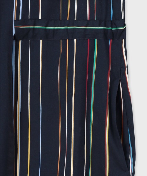 ウィメンズ 'Signature Pinstripe' シャツワンピース / 255005