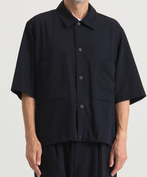 トップス ujoh STUDIOUS Draw cord shirt ujoh STUDIOUS Draw cord shirt