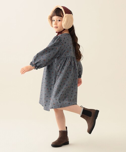 BEAMS mini（ビームスミニ）の「サイドゴア ブーツ 2025FW（16～19cm）（ブーツ・キッズ・ブラウン系その他4/ブラック・18/17/19/16）」の3枚目の写真