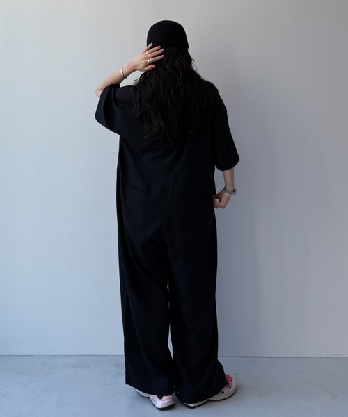 新品⭐NAVEネイブ⭐ヴィンテージサテン オールインワン ブラック サイズ2 新品⭐NAVEネイブ⭐ヴィンテージサテン オールインワン ブラック