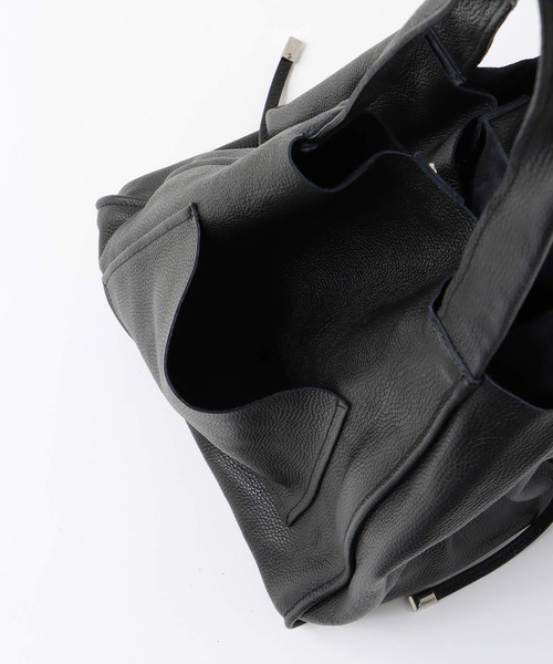 Cepica（セピカ）の「UNISEX牛床革ビッグトート（トートバッグ・レディース・ブラック・FREE）」の17枚目の写真