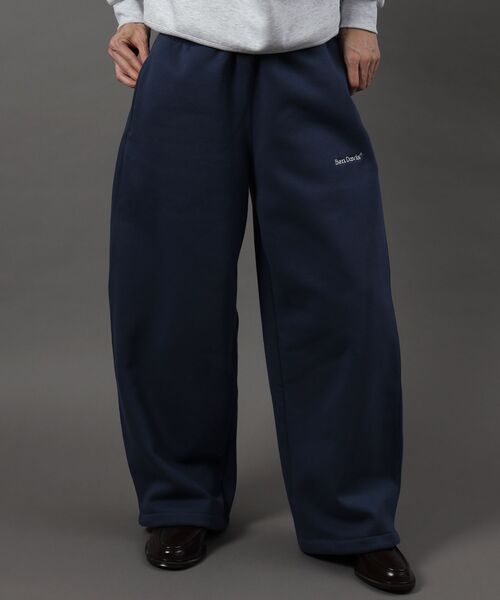 BEN DAVIS(ベンデイビス)の「【BEN DAVIS(ベンデイビス)】WIDE CURVE SWEAT PANTS / ワイド カーブパンツ スウェットパンツ 裏起毛 ドローコード 刺繍(その他パンツ・メンズ・アッシュグレー/ブルーグレー/ブラック/モカ・MEDIUM/X-LARGE/LARGE)」の19枚目の写真