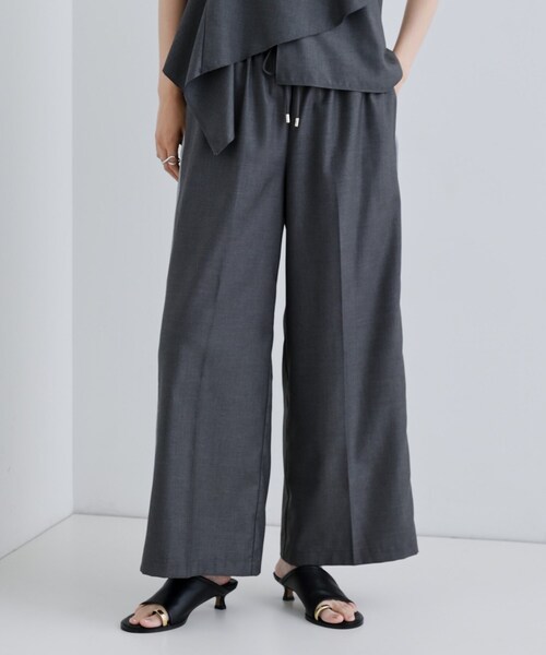 GALLEST(ギャレスト)の「【セットアップ可能】サキソニーサイドラインパンツ(その他パンツ・レディース・ライトグレー/ダークグレー・40/38/36)」の16枚目の写真