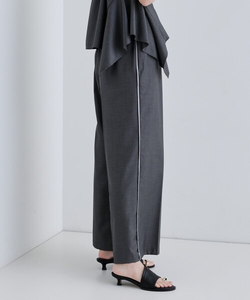 GALLEST(ギャレスト)の「【セットアップ可能】サキソニーサイドラインパンツ(その他パンツ・レディース・ライトグレー/ダークグレー・40/38/36)」の17枚目の写真