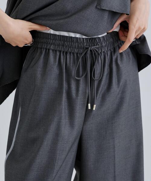 GALLEST(ギャレスト)の「【セットアップ可能】サキソニーサイドラインパンツ(その他パンツ・レディース・ライトグレー/ダークグレー・40/38/36)」の18枚目の写真