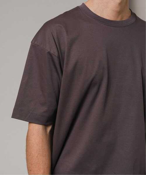 EDIFICE（エディフィス）の「アルビニスタスムース Tシャツ（Tシャツ/カットソー・メンズ・グリーン/ホワイト/ネイビー/チャコールグレー/アイボリー/ブラック・X-LARGE/LARGE/MEDIUM/SMALL）」の13枚目の写真