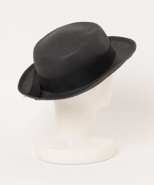31 Sons de mode（トランテアン　ソン　ドゥ　モード）の「ハット（ハット・レディース・ブラック・ﾌﾘ-）」の2枚目の写真