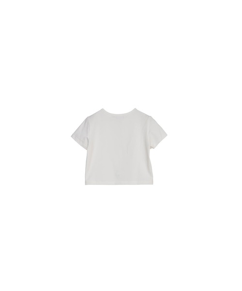 Nora Lily elle(ノラリリーエル)の「【Nora Lily】「elle」Mini Logo Embroidered Tee(Tシャツ/カットソー・レディース・ホワイト/ネイビー/ブラック・FREE)」の20枚目の写真
