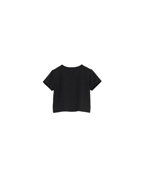 Nora Lily elle(ノラリリーエル)の「【Nora Lily】「elle」Mini Logo Embroidered Tee(Tシャツ/カットソー・レディース・ホワイト/ネイビー/ブラック・FREE)」の13枚目の写真