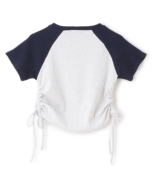 LOVETOXIC（ラブトキシック）の「【吸水速乾/さらさら】ILoveドロストT（Tシャツ/カットソー・キッズ・レッド/ブラック/ネイビー・M:150cm/130cm/L:160cm/S:140cm）」の13枚目の写真