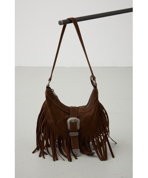 セール】ウエスタンフリンジスエードバッグ（ショルダーバッグ）｜AZUL