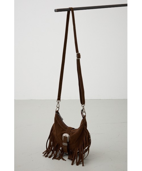 セール】ウエスタンフリンジスエードバッグ（ショルダーバッグ）｜AZUL