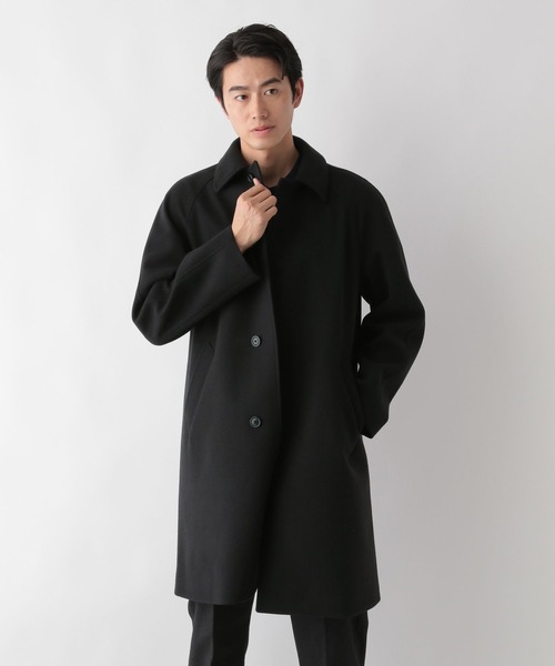セール】ウーリーテック/防風スマートロングコート/451156（ステン