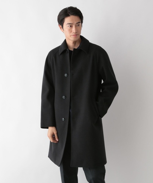 ウーリーテック/防風スマートロングコート/451156（ステンカラーコート