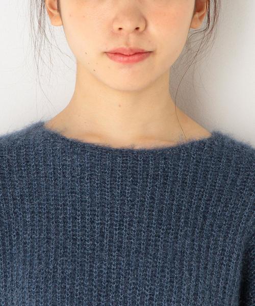 Another Edition（アナザーエディション）の「キラキラニットプルオーバー/AEFC PEキラキラニット（ニット/セーター・レディース・ライトピンク/コバルトブルー・フリー）」の4枚目の写真