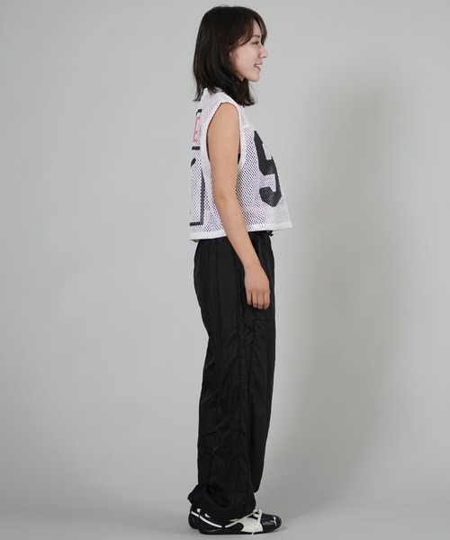 PUMA(プーマ)の「PUMA/プーマ ROSE RELAXED MESH TOP メッシュタンクトップ 633804(タンクトップ・レディース・アイボリー/ブラック・XS/S)」の15枚目の写真