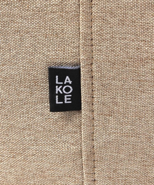 LAKOLE（ラコレ）の「ファブリックスツール[スクエア] / 577227（家具・レディース・ベージュ/アイボリー/チャコール/グレー・FREE）」の12枚目の写真