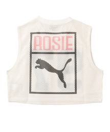 セール】PUMA PUMA x ROSE RELAXED MESH TOP / プーマ プーマ x ロゼ