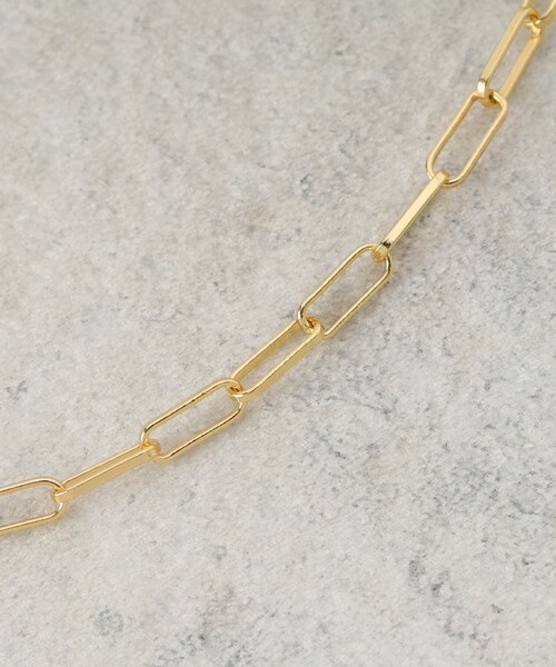 OPAQUE.CLIP(オペークドットクリップ)の「チェーンフックネックレス(ネックレス・レディース・シルバー/ゴールド・00)」の5枚目の写真