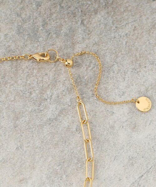 OPAQUE.CLIP(オペークドットクリップ)の「チェーンフックネックレス(ネックレス・レディース・シルバー/ゴールド・00)」の6枚目の写真