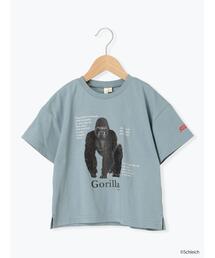 【schleich】アニマルアソートプリントT