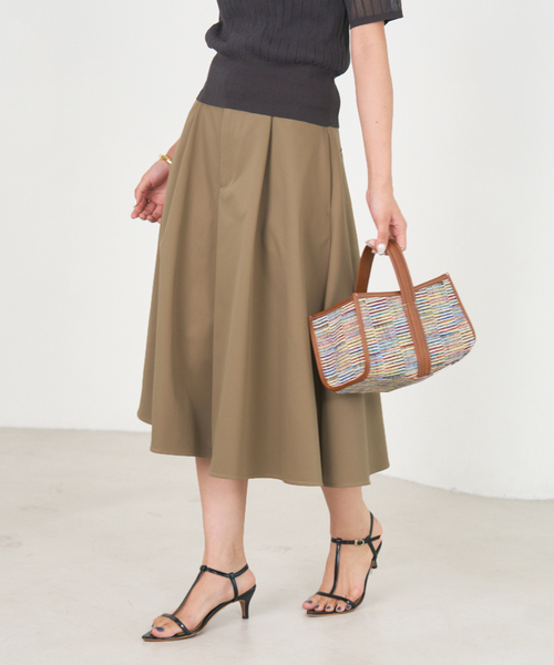 【新品タグ付き】IENA✨ウールタックキュロットパンツ IENA パンツ タックキュロットパンツ レディース : ZOZOTOWN