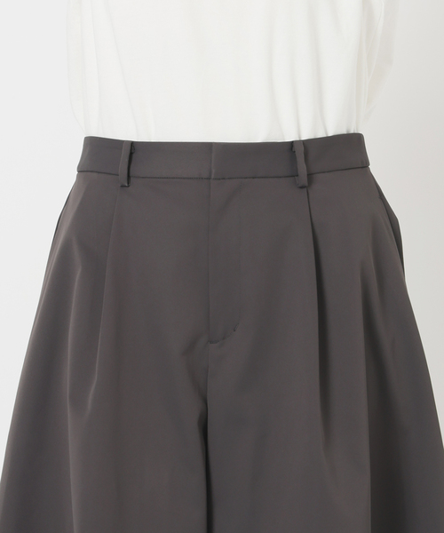 【新品タグ付き】IENA✨ウールタックキュロットパンツ IENA パンツ タックキュロットパンツ レディース : ZOZOTOWN