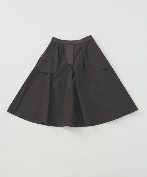 【新品タグ付き】IENA✨ウールタックキュロットパンツ IENA イエナ】ウールタックキュロットパンツ◇[品番