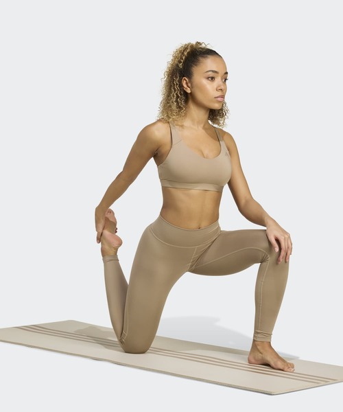 adidas（アディダス）の「オールミー エッセンシャルズ フルレングス レギンス / ヨガウェア / アディダス adidas（レギンス/スパッツ・レディース・ブラック/ブラウン・SMALL/MEDIUM/LARGE/X-LARGE/XX-LARGE/X-SMALL）」の8枚目の写真