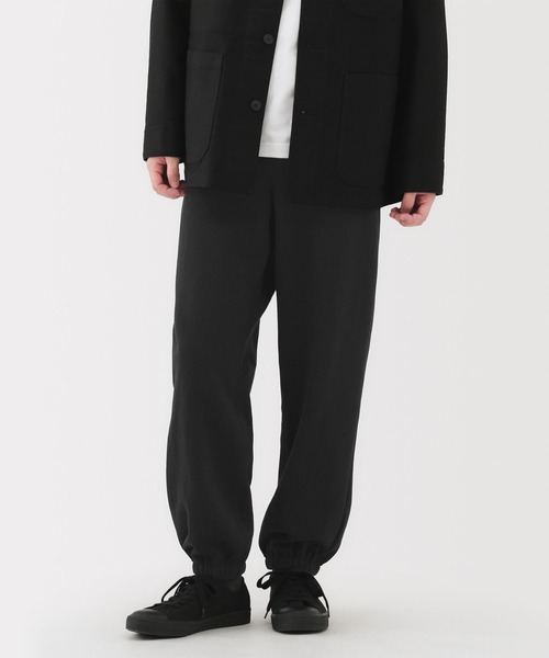 無印良品(ムジルシリョウヒン)の「紳士 スウェットワイドパンツ(スウェットパンツ・メンズ・ブラック/チャコールグレー/グレー/ネイビー・XL/L/M/S)」の2枚目の写真