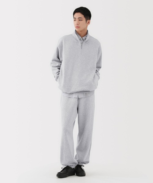 無印良品(ムジルシリョウヒン)の「紳士 スウェットワイドパンツ(スウェットパンツ・メンズ・ブラック/チャコールグレー/グレー/ネイビー・XL/L/M/S)」の17枚目の写真