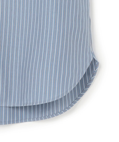J.PRESS(ジェイプレス)の「【KANEMASA JERSEY】ストライプボタンダウン シャツ(シャツ/ブラウス・メンズ・ホワイト系1/ダルブルー系1・X-LARGE/LARGE/MEDIUM)」の12枚目の写真