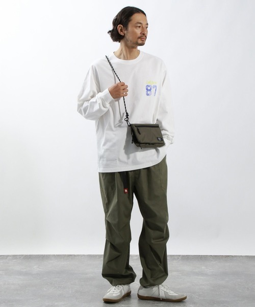 BAYFLOW（ベイフロー）の「SNOWバックプリントTシャツ（Tシャツ/カットソー・メンズ・ブラウン/オフホワイト/ピンク/ブラック・MEDIUM/LARGE）」の10枚目の写真