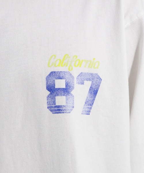 BAYFLOW（ベイフロー）の「SNOWバックプリントTシャツ（Tシャツ/カットソー・メンズ・ブラウン/オフホワイト/ピンク/ブラック・MEDIUM/LARGE）」の14枚目の写真