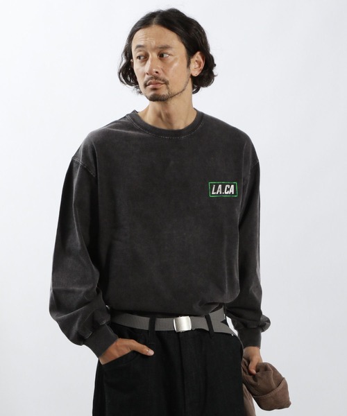 BAYFLOW（ベイフロー）の「SNOWバックプリントTシャツ（Tシャツ/カットソー・メンズ・ブラウン/オフホワイト/ピンク/ブラック・MEDIUM/LARGE）」の22枚目の写真