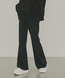 Lallana(ララーナ)のLame flare sweatpants / ラメフレアスウェットパンツ(スウェットパンツ)