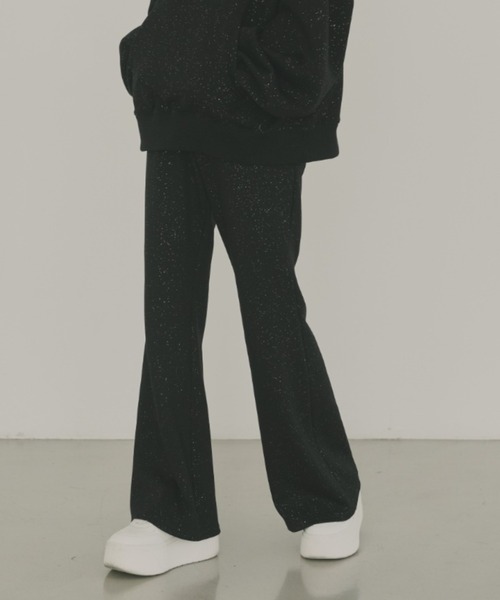 Lallana([i)Lame flare sweatpants / tAXEFbgpc(XEFbgpc)