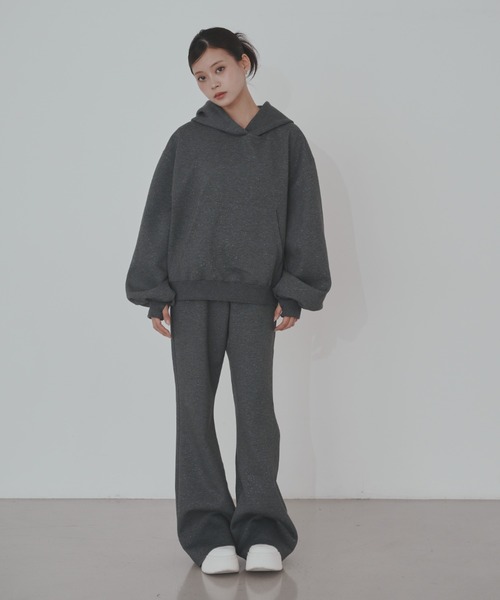 Lame flare sweatpants / ラメフレアスウェットパンツ