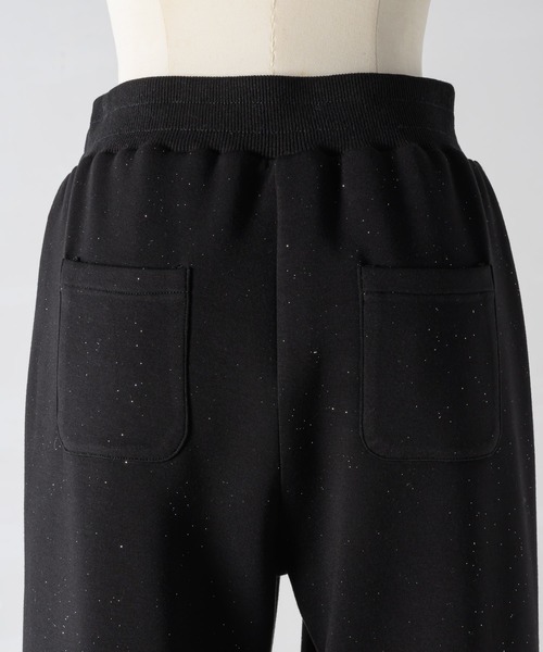 Lame coco flare sweatpants / ラメココフレアスウェットパンツ