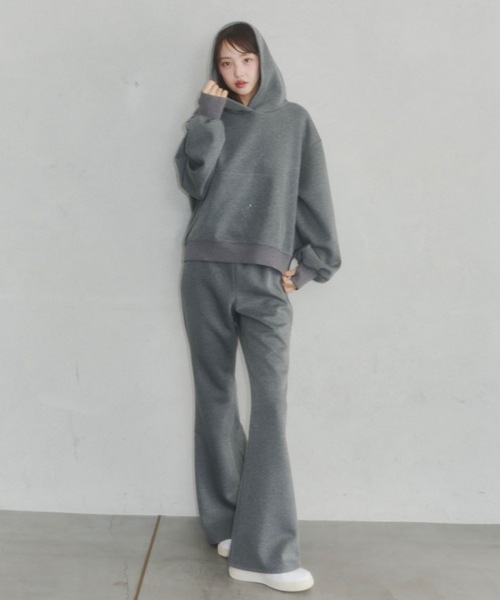 Lame coco flare sweatpants / ラメココフレアスウェットパンツ
