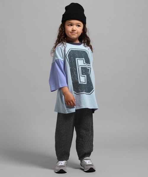 GEORGE'S（ジョージズ）の「【KIDS】ストライプワイドパンツ（その他パンツ・キッズ・ライトベージュ/チャコールグレー・150cm/130cm/110cm）」の16枚目の写真