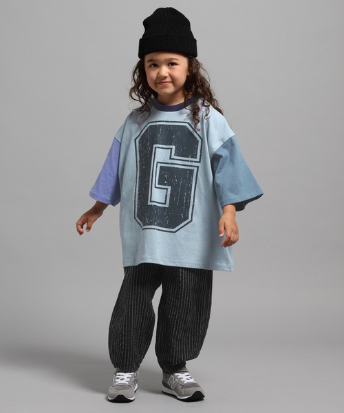 GEORGE'S（ジョージズ）の「【KIDS】ストライプワイドパンツ（その他パンツ・キッズ・ライトベージュ/チャコールグレー・150cm/130cm/110cm）」の17枚目の写真