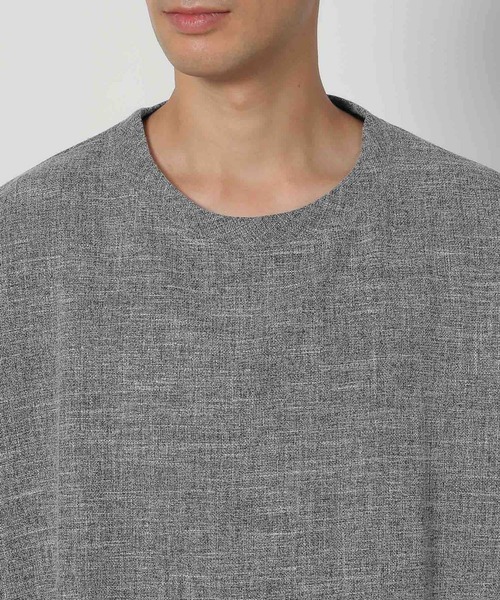 LAKOLE(ラコレ)の「ツイードTEE / 589501(Tシャツ/カットソー・メンズ・ブラック/グレー・MEDIUM/LARGE)」の10枚目の写真