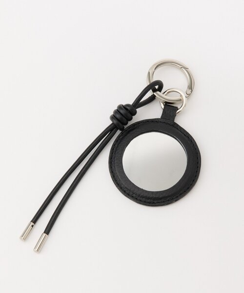 russet（ラシット）の「【再値下げ】ミラー付きレザーチャーム（チャーム・レディース・ブラック/アイボリー・FREE）」の9枚目の写真