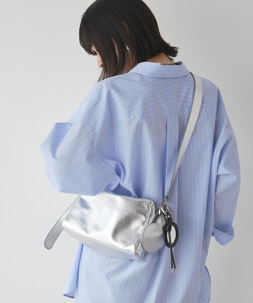 russet（ラシット）の「【再値下げ】ミラー付きレザーチャーム（チャーム・レディース・ブラック/アイボリー・FREE）」の17枚目の写真