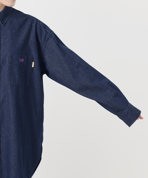 ウォッシャブル / DU JOUR/デュ ジュール NEW JEAN BD SHIRT