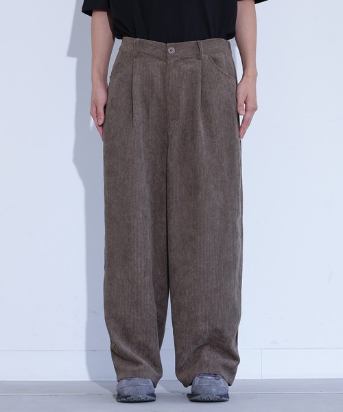 MDR(エムディアール)の「コーデュロイシャツ&サイドタックパンツ【セットアップ 2点セット】(セットアップ・メンズ・ネイビー/ブラック/カーキ・M/L)」の17枚目の写真