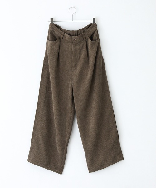 MDR(エムディアール)の「コーデュロイシャツ&サイドタックパンツ【セットアップ 2点セット】(セットアップ・メンズ・ネイビー/ブラック/カーキ・M/L)」の6枚目の写真