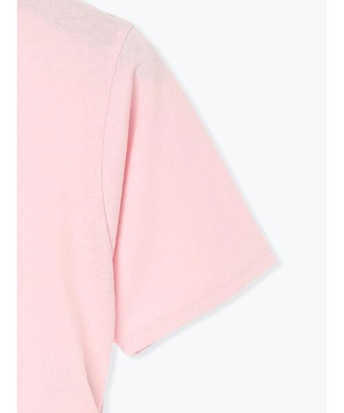 Te chichi TERRASSE（テチチテラス）の「レースヘムシャーリングTシャツ（Tシャツ/カットソー・レディース・ピンク/オフホワイト/ブラック・F）」の10枚目の写真